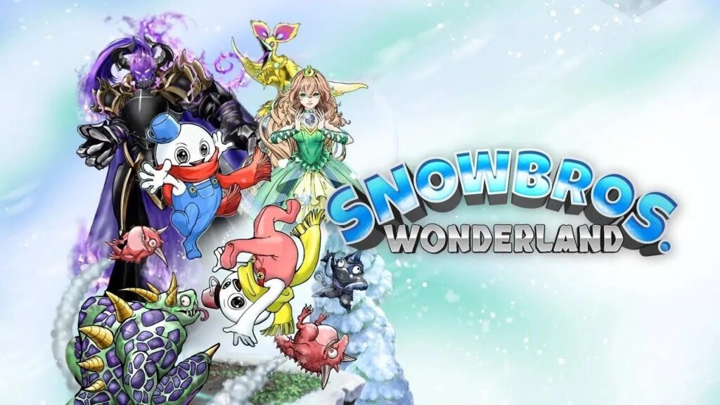 snow bros wonderland multiplayer trailer ps4 ps5 nintendo switch steam