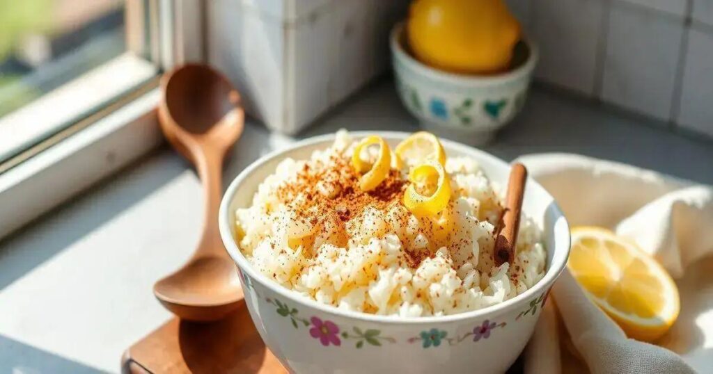 como fazer arroz doce fácil