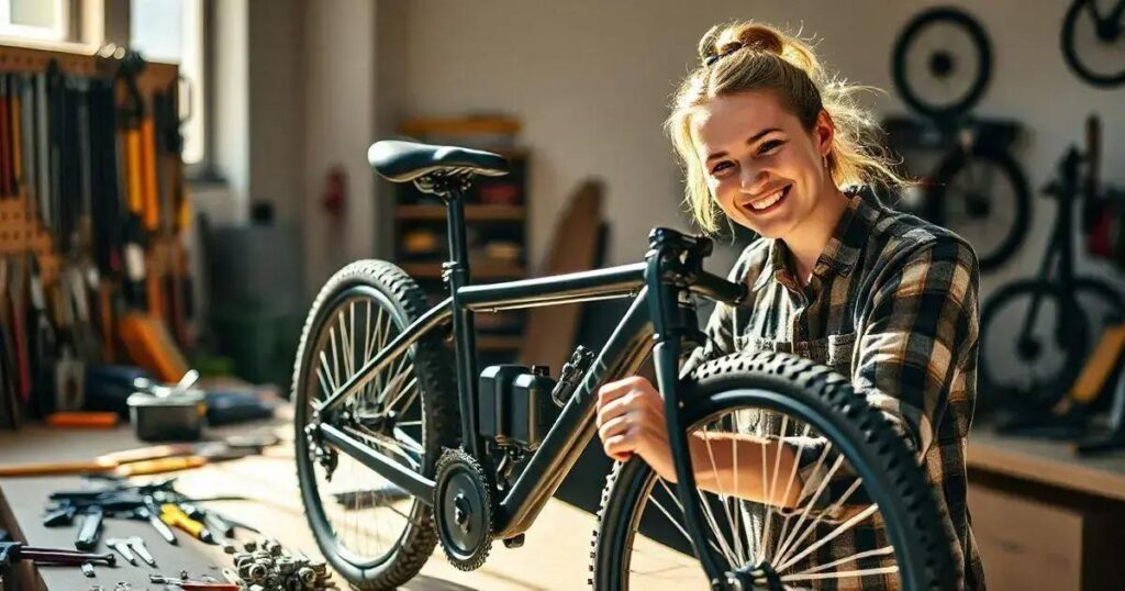 como fazer bicicleta eletrica