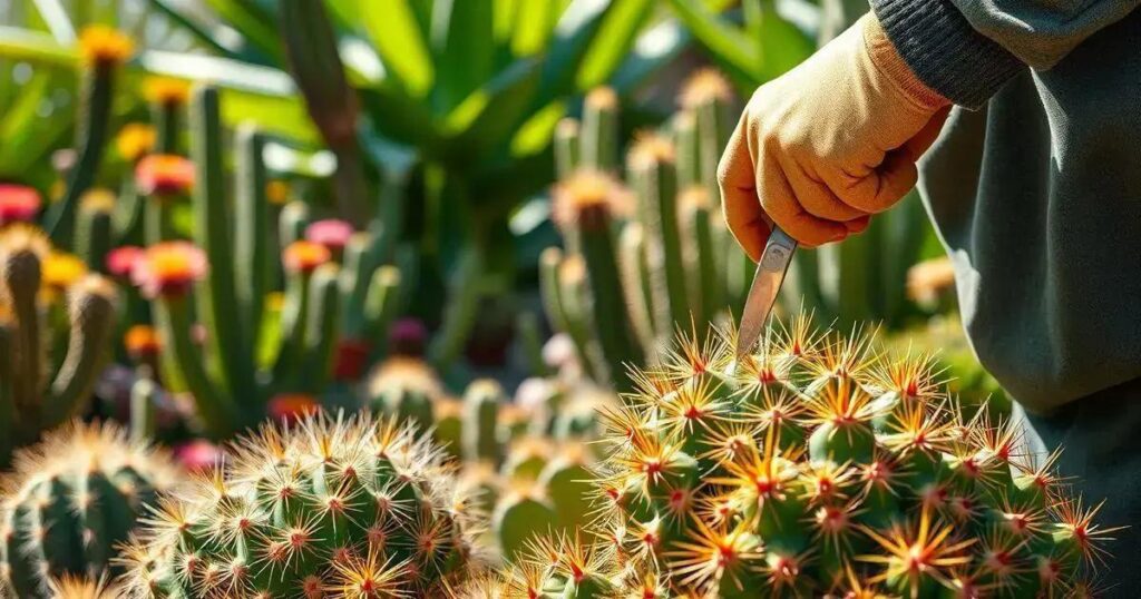 como fazer enxerto de cactos