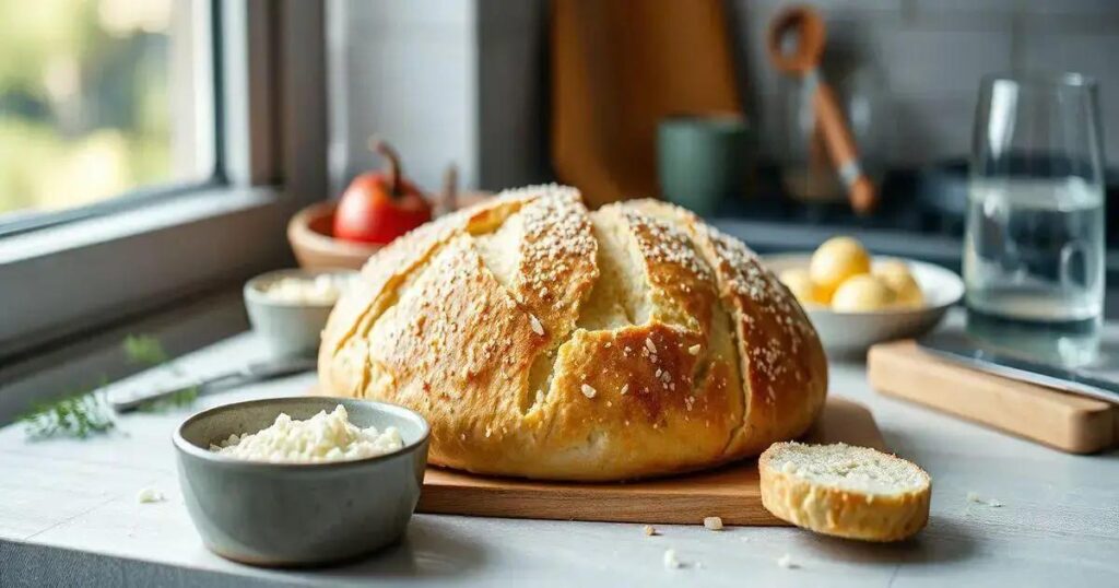 como fazer pão de farinha de arroz