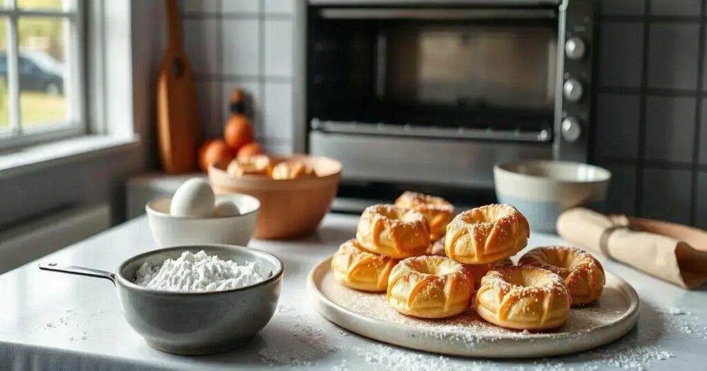 como fazer rosquinhas de padaria