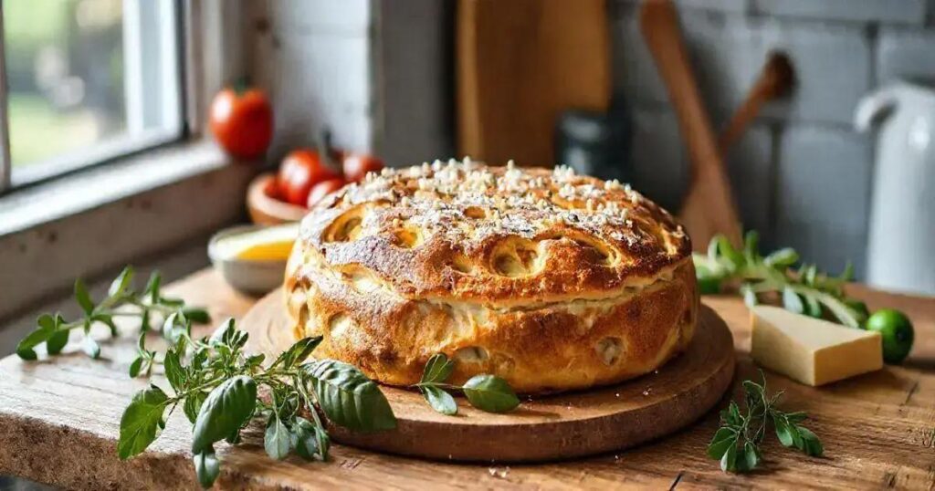 como fazer torta salgada de pão