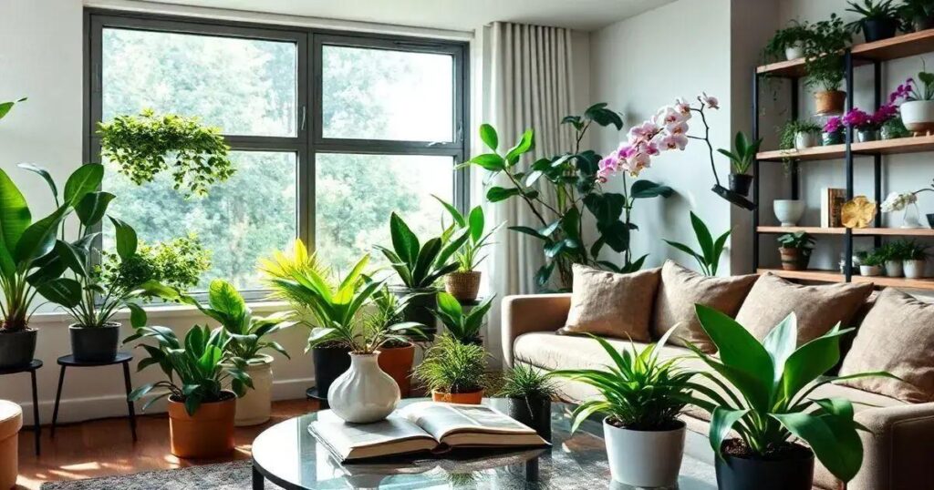 como fazer um jardim de inverno pequeno na sala