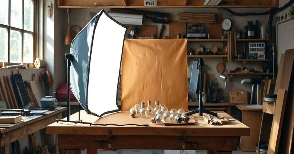 como fazer um softbox