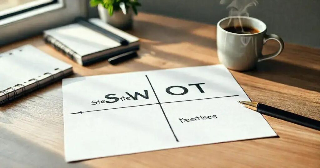 como fazer uma matriz swot