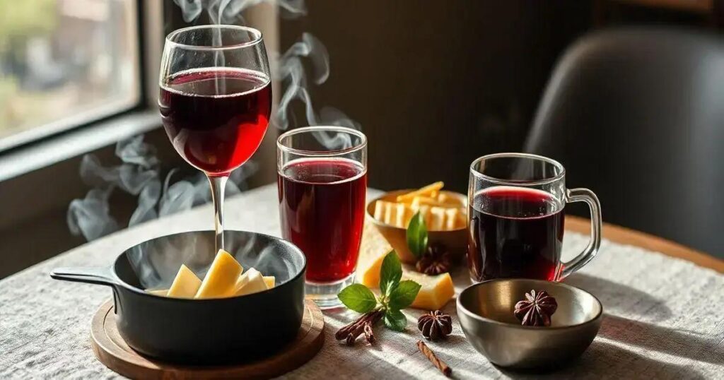 como fazer vinho quente com maça