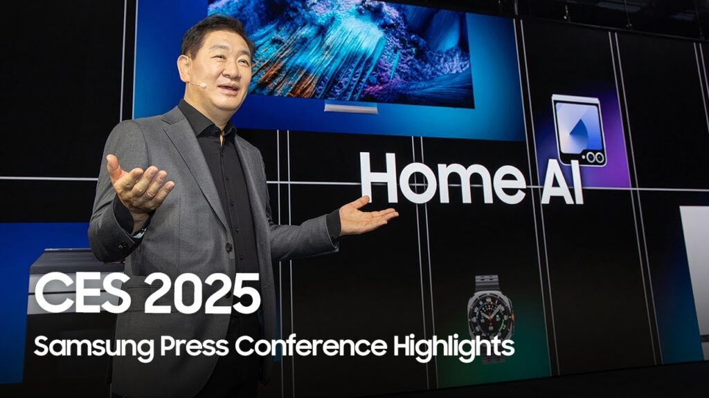 highlights from samsungs press conference at ces 2025