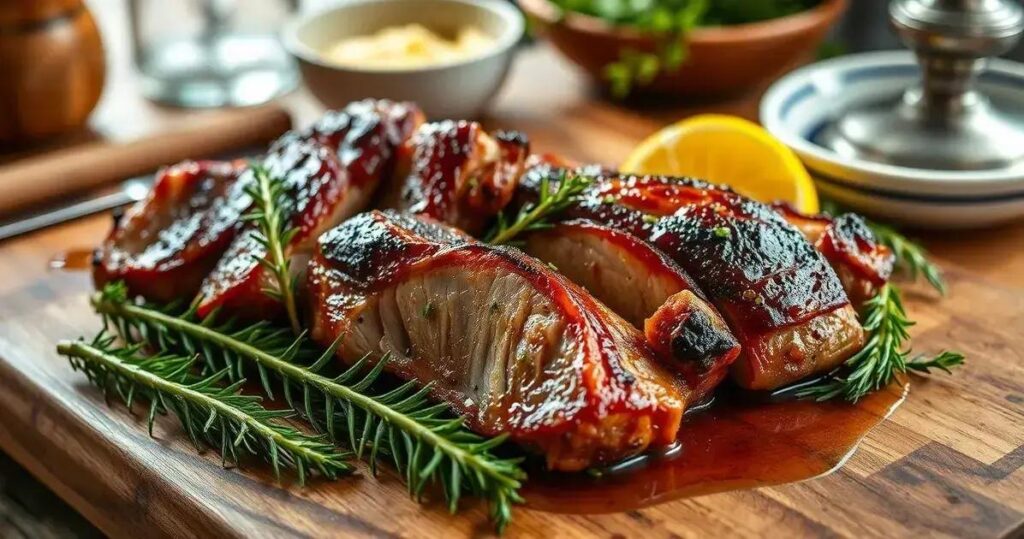como fazer costelinha de porco assada no forno