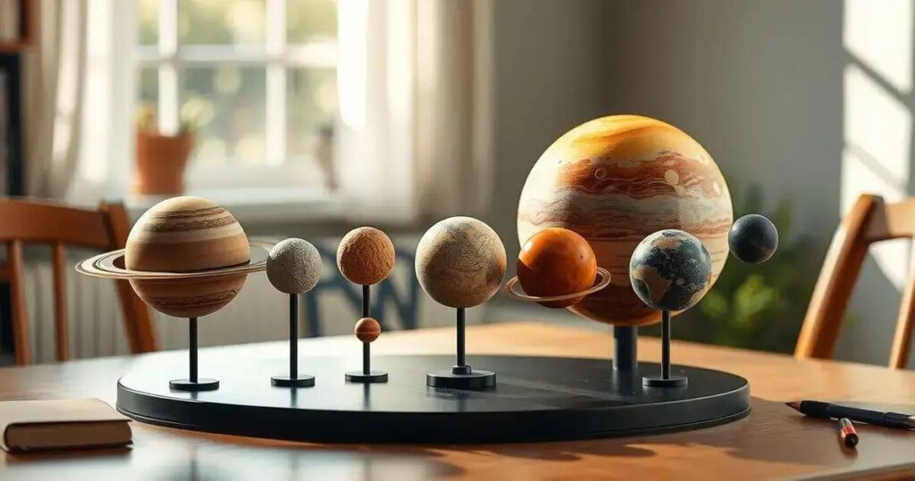como fazer maquete do sistema solar