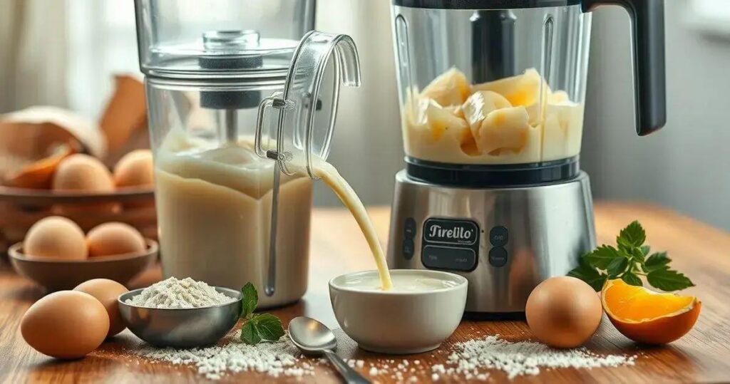 como fazer massa de panqueca no liquidificador