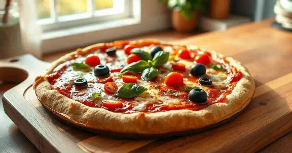 como fazer pizza de liquidificador