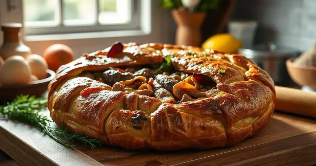 como fazer torta de carne moida