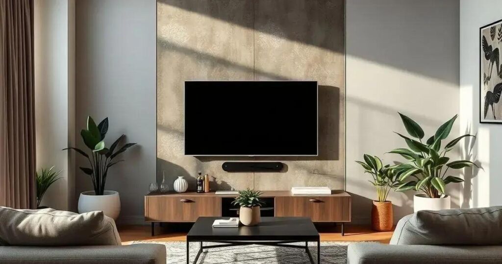 como esconder os fios do painel da tv