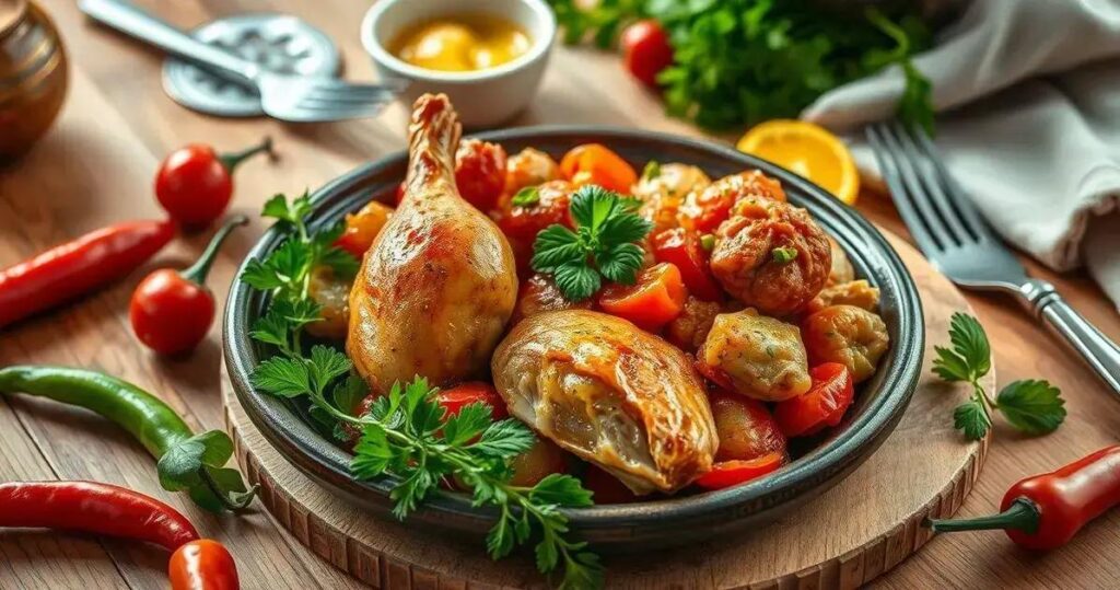como fazer frango xadrez