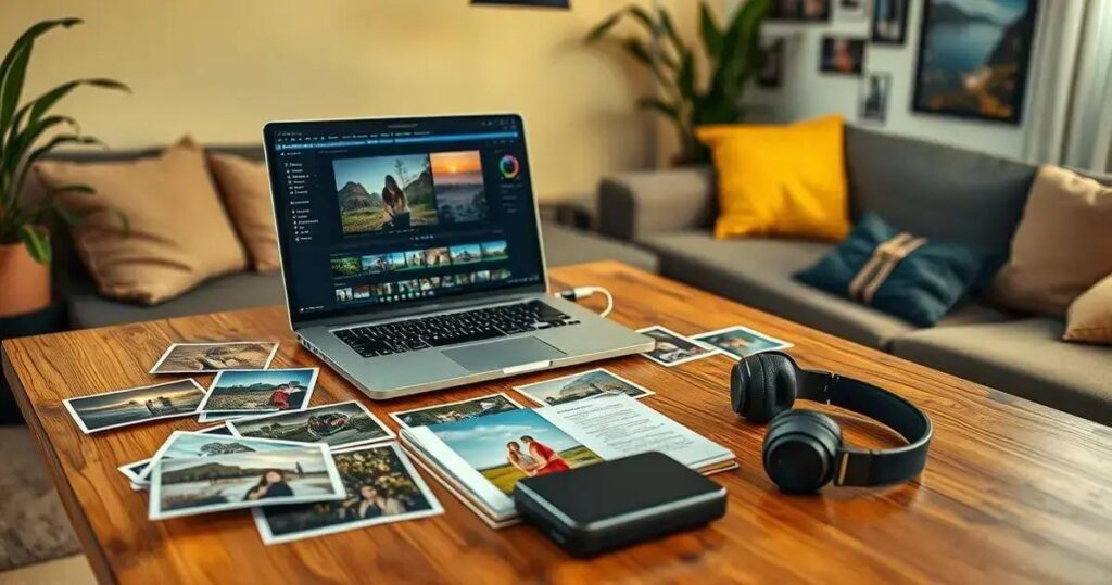 como fazer videos com fotos e musica